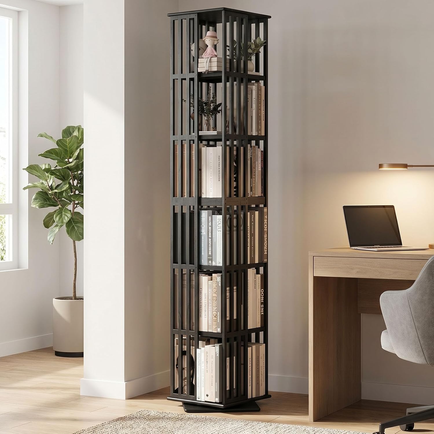 Rotating Bookshelves