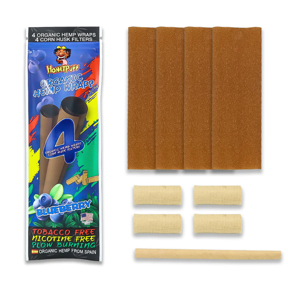 Flavors Rolling Papers, King Size Cigarette Rolling Paper with Tips, Slow Burning Rolling Paper & Biodegradable, 4 Pieces / Pack 15 Pack / Box